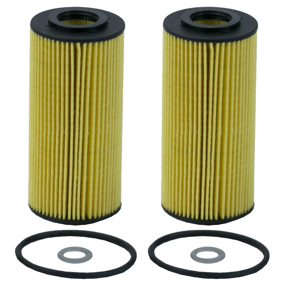 WIX Set 2 Engine Oil Filters Metal Free For Genesis G70 G80 G90 Kia Stinger K900 Foto 1 de 1