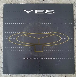 YES - OWNER OF A LONELY HEART - ORIGINAL 1983 7" VINYL EP W/ PIC COVER - XCLNT - Picture 1 of 4