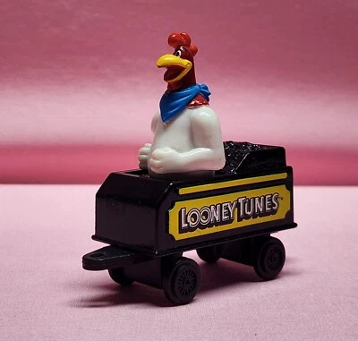 1989 年 ERTL Looney Tunes 火车 Foghorn Leghorn 煤炭汽车 Warner Brothers Inc.  — 第 1/4 张图片