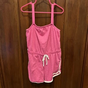 Art Class Hot Pink Romper S(6/7) - Picture 1 of 5
