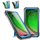 Motorola Moto G7 / G7 Power / G7 Plus Case Poetic Shockproof Cover Blue