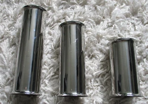 3x Edelstahl Blumenvasen bzw. Kerzenhalter von *Danish Steel House Menu* - Bild 1 von 2