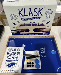 KLASK Board Game An Epic Magnetic Battle! Award Winning - Complete ! - Picture 1 of 2