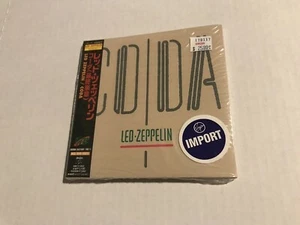Led Zeppelin -CODA- **SEALED CD** 1997 Japan IMPORT Mini-LP AMCY-2442 Swan Song - Picture 1 of 12