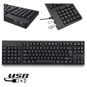 Left Handed Keyboard USB Wired Full-size Ergonomic Keyboard with Number Pad Q2O6 - Picture 1 of 12