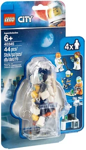 ✅ 1-2-3-STEINE ✅ Lego City 40345 ✅SPACE MARS ✅ 4 exklusive Minifiguren ✅ NEU - Bild 1 von 2