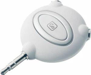 GO TRAVEL SHARE MUSIC Share Adaptor ALLOWS 2 HEAD SETS USAGE ON 1 MUSIC PLAYER - Picture 1 of 6