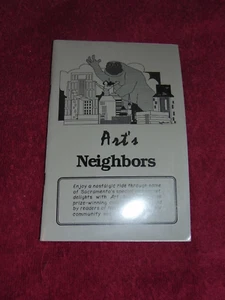 SIGNED 1992 SC BOOK: "ART'S NEIGHBORS" BY ART GERMAN (SACRAMENTO BEE COLUMNIST) - Picture 1 of 8