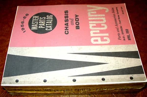 1956 1957 1958 58 56 Mercury Parts Catalog Monterey Montclair Park Lane Voyager - Picture 1 of 12