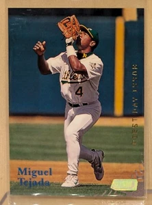 1998 Topps Stadium Club FIRST DAY ISSUE #69 Miguel Tejada RARE PARALLEL /200 - Picture 1 of 2