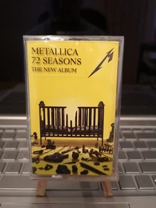 METALLICA 72 SEASONS (2023) BRAND NEW SEALED CASSETTE TAPE - BLACKENED - Picture 1 of 2