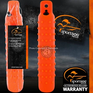 SportDOG SDT00-11651 Genuine FREE-BPA One Plastic Dummy Orange Young & Adult Dog - Picture 1 of 2