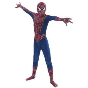Raimi Toby Spiderman Jumpsuit Bodysuit Cosplay Costume Suit Halloween Adult Kids - Picture 1 of 23