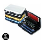Ozoffer 2PCS Unisex Card Secure Aluminium Wallet Credit Card Holder Pocket Casin