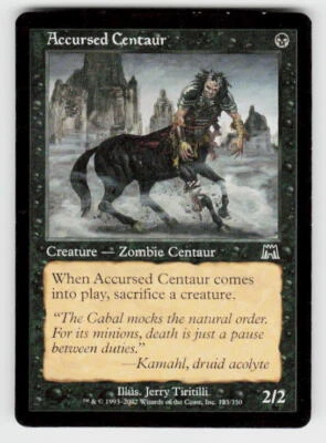 Onslaught #123 Accursed Centaur - Image 1 of 2