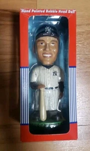 Derek Jeter Yankees Años 90 Bobblehead Genuino Pintado a Mano RARO De Colección - Imagen 1 de 6