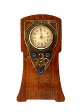Pendulette de bureau Art Nouveau, horloge, pendule 1900