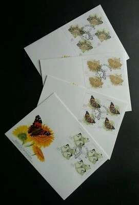 [SJ] Portugal Insect - Butterflies 1997 Flower Flora Fauna (stamp FDC) *rare - Image 1 of 4