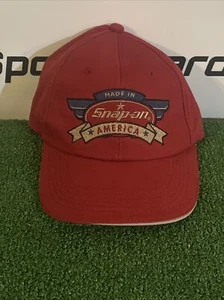 Vintage Snap-On Made in America Red Hat - Picture 1 of 7