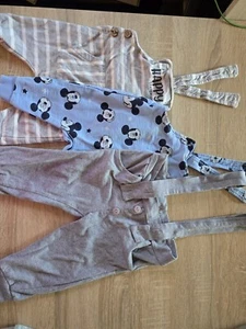 Baby Latzhosen 3 Stück Gr.56,62,68 - Bild 1 von 5