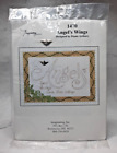 Vintage Imaginating Cross Stitch Kit Angel's WIngs with Charm