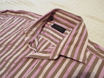 DUCHAMP Mens Shirt 🌍 Size 16" (CHEST 44") 🌎 RRP £125+ 🌎 VIBRANT STRIPES - Image 1 of 4