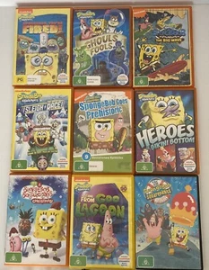 SpongeBob SquarePants DVD Bundle x9 - Picture 1 of 22