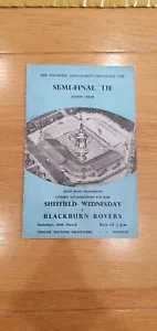 More details for 1960 fa cup semi final sheffield wednesday v blackburn rovers  at maine road