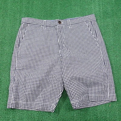 GAP FOR GOOD BLACK WHITE GINGHAM CHECK SEERSUCKER SHORTS MENS SIZE 30 - Image 1 of 4