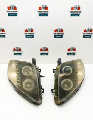 2003-2009 Nissan 350Z Depo Style Headlight Black Housing Projector Set Untested - Image 1 of 4