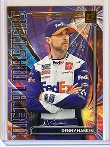 2023 Donruss Racing Denny Hamlin  Metal Masters Bronze MM14 NASCAR NM/Mint - Picture 1 of 2