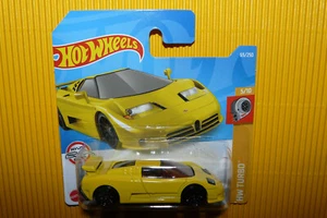hot wheels '94 Bugatti EB110 SS HW Turbo 5/10 nos imballo originale - Foto 1 di 5