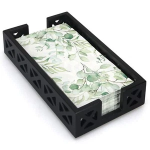 Guest Towel Holder Tray For Bathroom Napkin Holder Modern Disposable Hand Towel - Picture 1 of 6