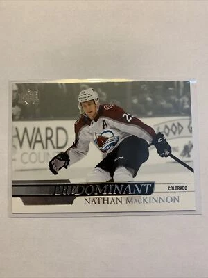 20-21 Upper Deck Predominant Nathan MacKinnon Avalanche - Image 1 of 2