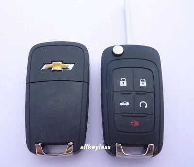 OEM CHEVROLET CAMARO SONIC EQUINOX keyless entry remote fob 13500221 + NEW KEY - Image 1 of 3