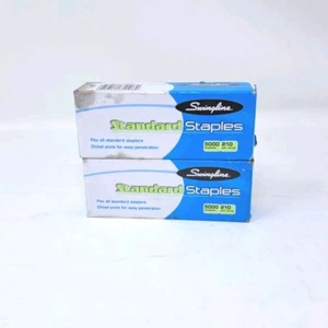2 supporti Swingline standard 1/4", 5000 pezzi per carrelli elevatori desktop - Foto 1 di 3