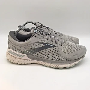 Brooks Adrenaline GTS 22 Running Shoes Women's 10 W, Gray Lace Up Low Sneakers - Picture 1 of 12