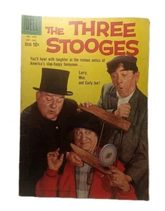 The Three Stooges #1043 Dell Larry, Moe And Curly Joe - Picture 1 of 3
