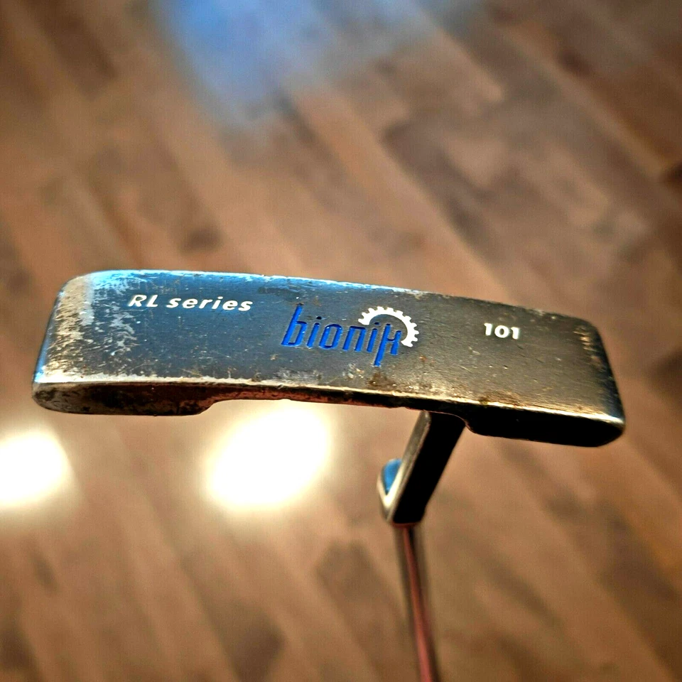 Bionik RL Series 101 Blade Putter Blue RH Golf Club - Image 1 of 4