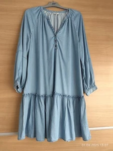 Jeanskleid Hellblau Gr. 44 - Bild 1 von 5