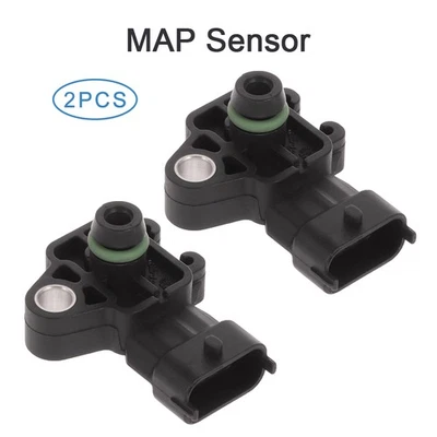 2Pcs MAP Pressure Sensor For 2009-2013 Cadillac Escalade ESV 2008-2013 GMC Yukon Foto 1 de 4