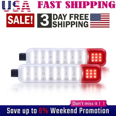 BRIGHT For 97+ Chevy/GMC C/K Tahoe Yukon LED Door Panel Lights Courtesy Lamps A - Image 1 of 4