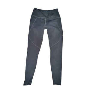 Sweaty Betty Power 7/8 Workout Leggings Women's Size M Gray Mid Rise Zip Pocket - Picture 1 of 6