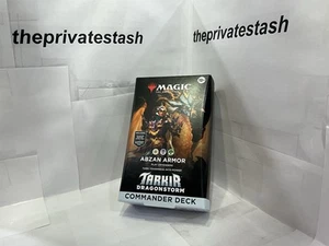 Baraja Tarkir: Dragonstorm Commander - Armadura Abzan Magic The Gathering Nueva Sellada - Imagen 1 de 1
