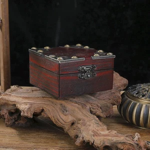 Treasure Chest Birthday Gift Jewelry Box for Pendant Charms Trinket Earrings - Picture 1 of 6
