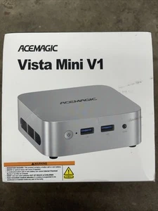 acemagic Vista Mini V1 Silver 16gb 512gb Us Cmnv1000us1651 Sealed - Bild 1 von 3