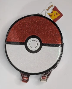 "Mini mochila Loungefly Pokémon Poké Ball rojo brillante blanco nueva con etiquetas 10,5""" - Imagen 1 de 15