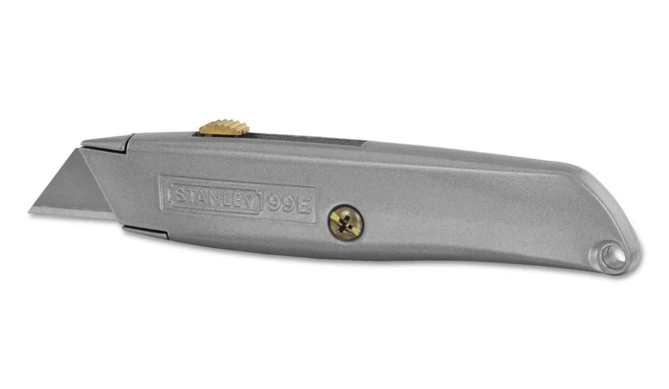 Cuchillo utilitario Stanley Bostitch clásico 99 con hoja retráctil gris 10099 paquete de 6 Foto 1 de 4