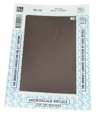 Microscale Decal TF-13 Trim Film Brown - Image 1 of 4