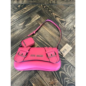 Steve Madden Y2K Pink Shoulder Bag Purse Grunge Preppy Colorful Coquette Dainty - Picture 1 of 16